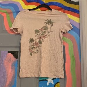 Aeropostal Light Pink- Graphic Tee